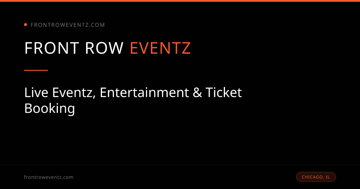 Event Management Company in Chicago | Front Row Eventz